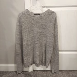 Michael Kors Men Cotton & Wool Grey Sweater